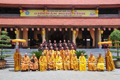 Giới đàn Nghệ Tĩnh lần I thành công viên mãn